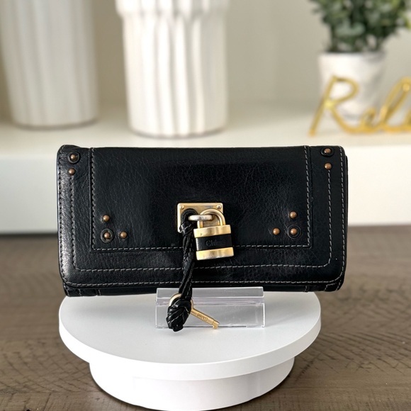 Chloe Paddington Long Wallet - Black - Picture 1 of 12